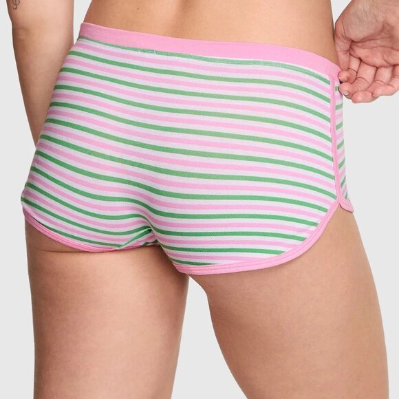 PINK Victoria's Secret Dorm Boyshort Panty L XL NWT Limited Edition - Picture 2 of 4